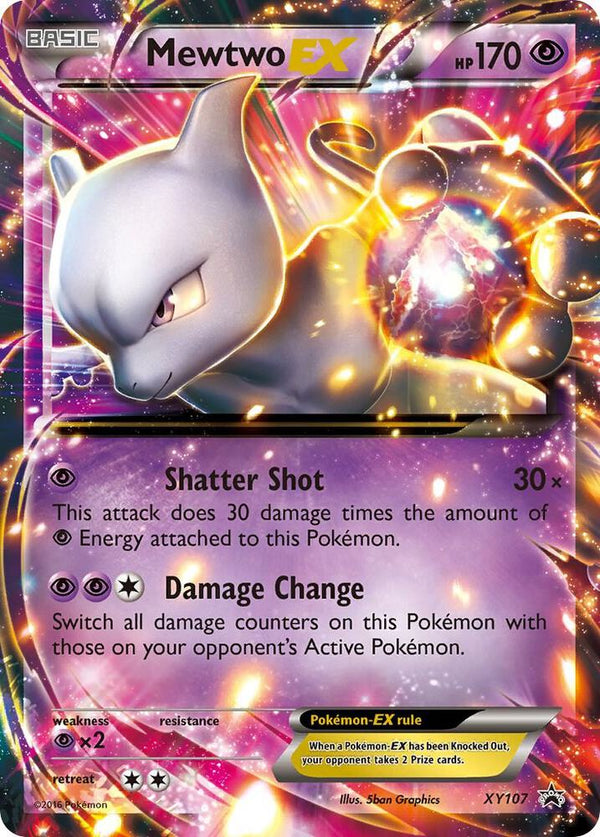 Mewtwo EX - XY107 - Pokémon