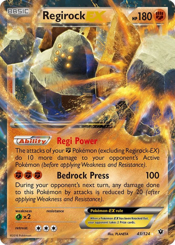 Regirock EX - Pokémon