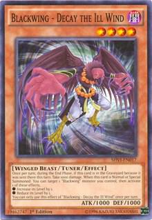 Blackwing - Decay the Ill Wind (SHVI-EN017) [Common] - Yu-Gi-Oh!