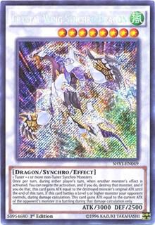 Crystal Wing Synchro Dragon (SHVI-EN049) [Secret Rare] - Yu-Gi-Oh!