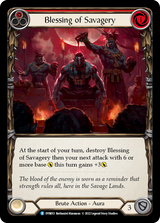 Blessing of Savagery (Red) [DYN013] (Dynasty) - Flesh And Blood