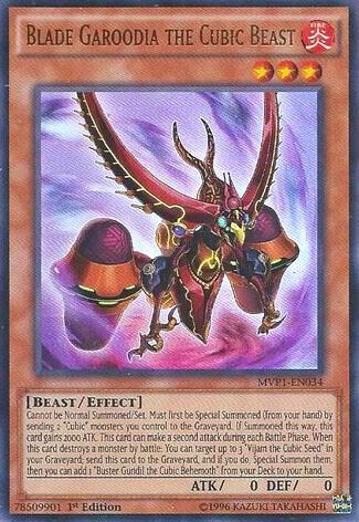 Blade Garoodia the Cubic Beast (MVP1-EN034) [Ultra Rare] - Yu-Gi-Oh!