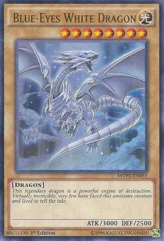 Blue-Eyes White Dragon (MVP1-EN055) [Ultra Rare] - Yu-Gi-Oh!