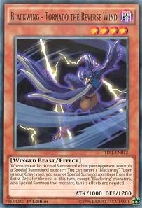 Blackwing - Tornado the Reverse Wind (TDIL-EN012) [Common] - Yu-Gi-Oh!