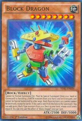 Block Dragon (TDIL-EN034) [Ultra Rare] - Yu-Gi-Oh!