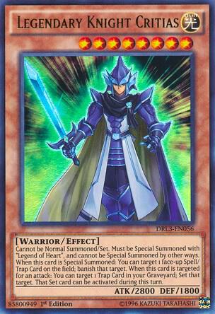 Legendary Knight Critias (DRL3-EN056) [Ultra Rare] - Yu-Gi-Oh!
