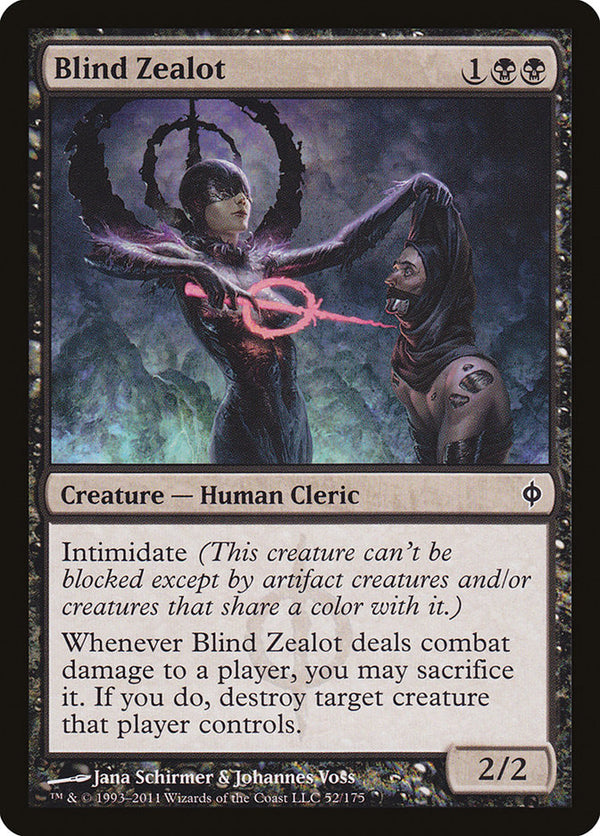 Blind Zealot [New Phyrexia] - Magic: The Gathering