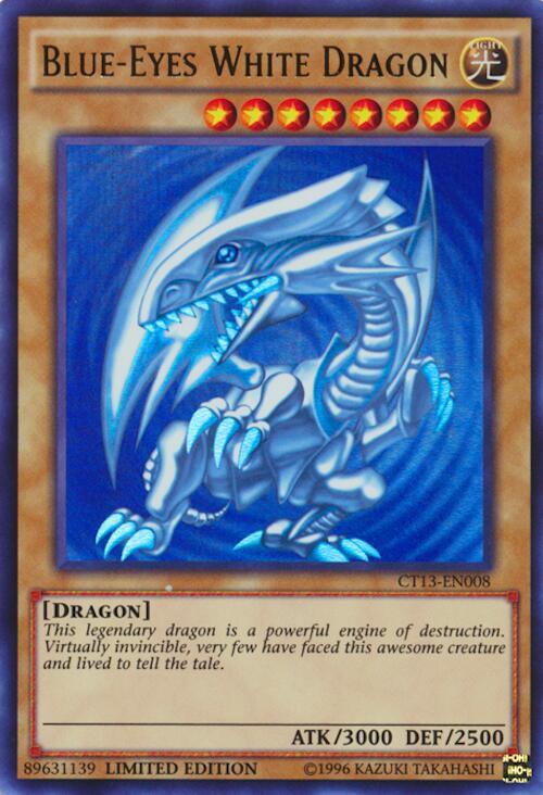Blue-Eyes White Dragon (CT13-EN008) [Ultra Rare] - Yu-Gi-Oh!