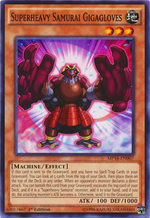 Superheavy Samurai Gigagloves
