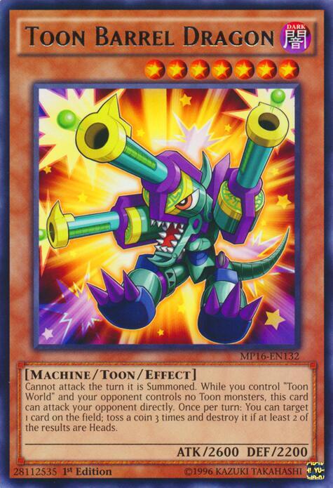Toon Barrel Dragon