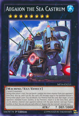 Aegaion the Sea Castrum (MP16-EN213) [Common] - Yu-Gi-Oh!