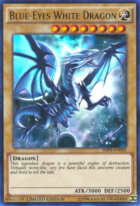 Blue-Eyes White Dragon (JMPS-EN002)