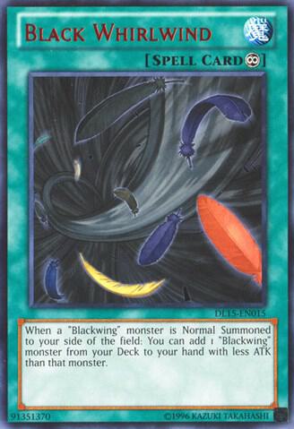 Black Whirlwind (Red) (DL15-EN015) [Rare] - Yu-Gi-Oh!