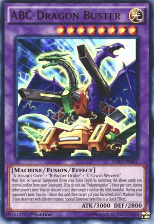 ABC-Dragon Buster (SDKS-EN041) [Ultra Rare] - Yu-Gi-Oh!