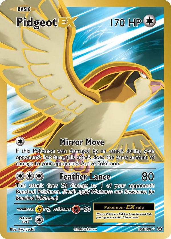 Pidgeot EX (Full Art) - Pokémon