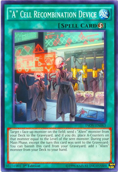 "A" Cell Recombination Device (INOV-EN063) [Common] - Yu-Gi-Oh!