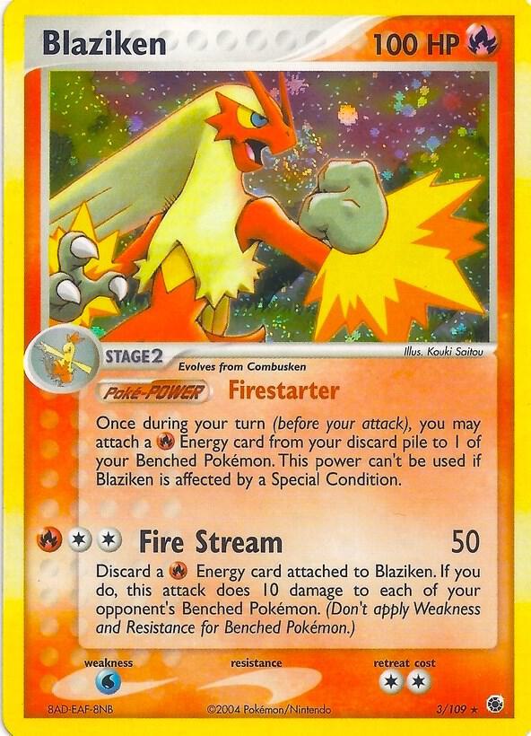 Blaziken (Holo) - Pokémon