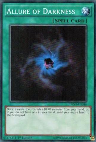Allure of Darkness (DESO-EN044) [Super Rare] - Yu-Gi-Oh!