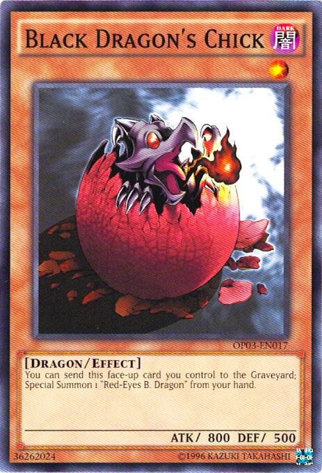 Black Dragon's Chick (OP03-EN017) [Common] - Yu-Gi-Oh!