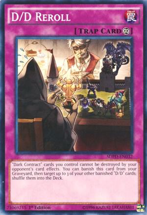 D/D Reroll (SDPD-EN032) [Common] - Yu-Gi-Oh!
