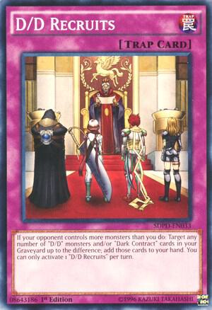 D/D Recruits (SDPD-EN033) [Common] - Yu-Gi-Oh!