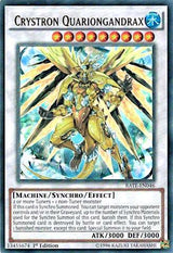 Crystron Quariongandrax (RATE-EN046) [Ultra Rare] - Yu-Gi-Oh!