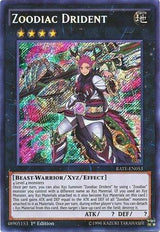 Zoodiac Drident (RATE-EN053) [Secret Rare] - Yu-Gi-Oh!