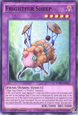 Frightfur Sheep (FUEN-EN023) [Super Rare] - Yu-Gi-Oh!