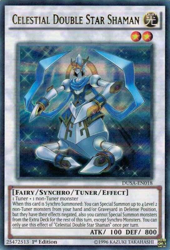 Celestial Double Star Shaman (DUSA-EN018) [Ultra Rare] - Yu-Gi-Oh!