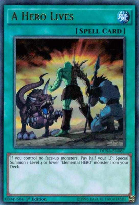 A Hero Lives (DUSA-EN087) [Ultra Rare] - Yu-Gi-Oh!