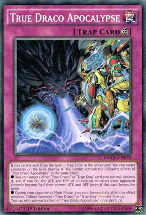 True Draco Apocalypse (MACR-EN070) [Common] - Yu-Gi-Oh!