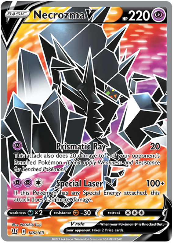 Necrozma V (149/163) [Sword & Shield: Battle Styles] - Pokémon