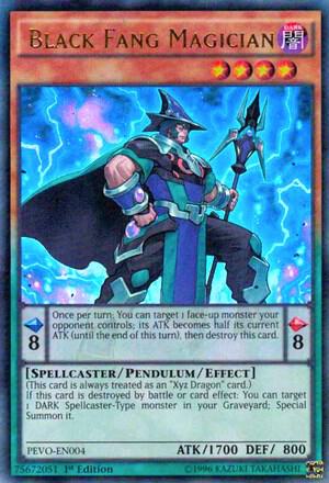 Black Fang Magician (PEVO-EN004) [Ultra Rare] - Yu-Gi-Oh!