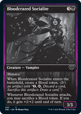 Bloodcrazed Socialite [Innistrad: Double Feature] - Magic: The Gathering