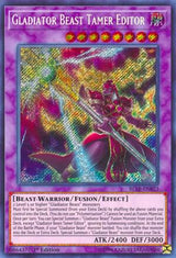 Gladiator Beast Tamer Editor (BLLR-EN023) [Secret Rare] - Yu-Gi-Oh!