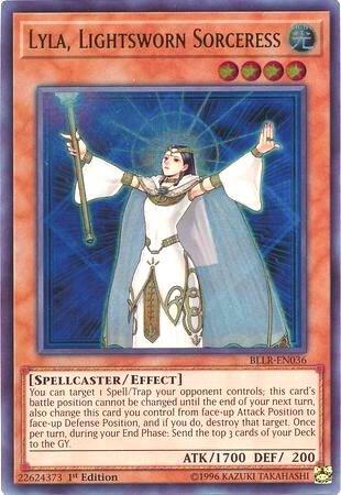 Lyla, Lightsworn Sorceress (BLLR-EN036) [Ultra Rare] - Yu-Gi-Oh!