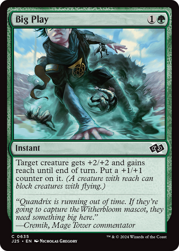 Big Play [Foundations Jumpstart] - Magic: The Gathering