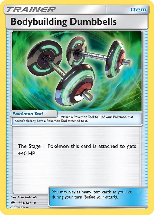Bodybuilding Dumbbells - Pokémon