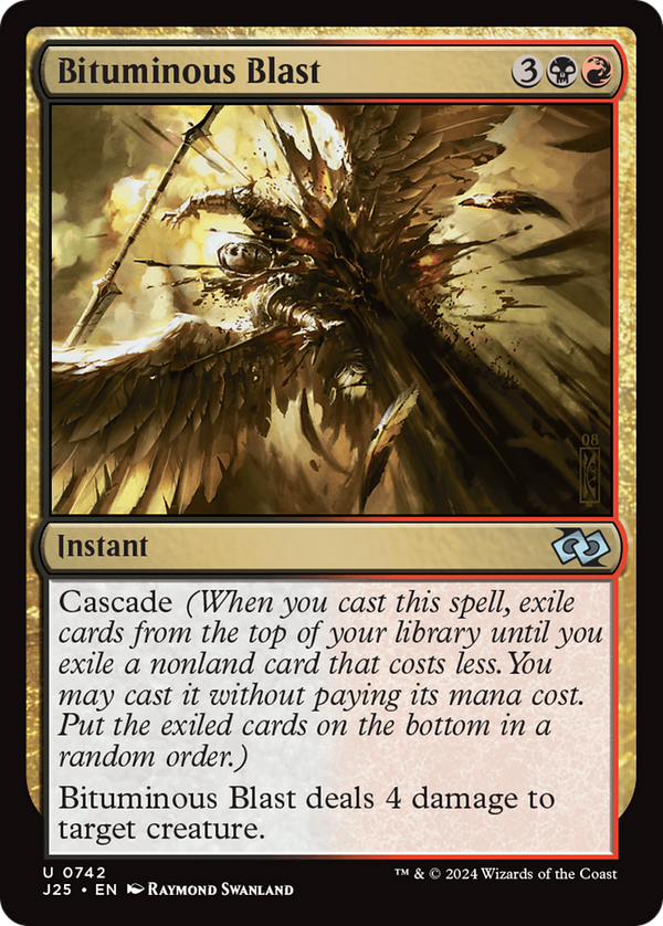 Bituminous Blast [Foundations Jumpstart] - Magic: The Gathering