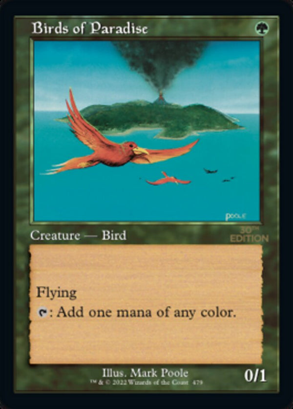 Birds of Paradise (Retro) [30th Anniversary Edition] - Magic: The Gathering