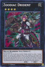 Zoodiac Drident (MP17-EN208) [Secret Rare] - Yu-Gi-Oh!