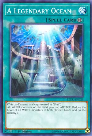 A Legendary Ocean (LEDU-EN021) [Common] - Yu-Gi-Oh!