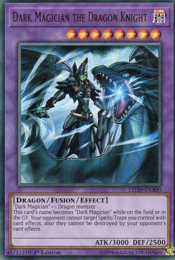 Dark Magician the Dragon Knight (LEDD-ENA00) [Ultra Rare] - Yu-Gi-Oh!