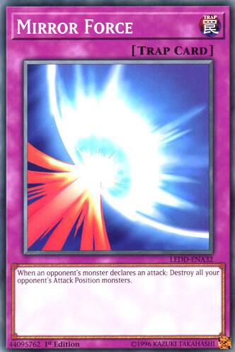 Mirror Force (LEDD-ENA32) [Common] - Yu-Gi-Oh!