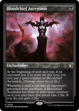 Bloodchief Ascension (Foil Etched) [Commander Masters] - Magic: The Gathering