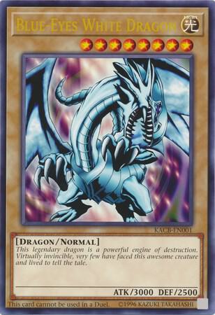 Blue-Eyes White Dragon (Oversized) (KACB-EN001) [Promo] - Yu-Gi-Oh!