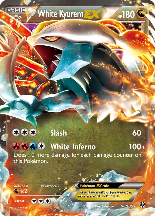 White Kyurem EX (96/135) [Black & White: Plasma Storm] - Pokémon