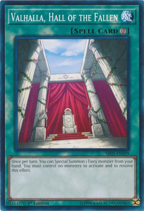 Valhalla, Hall of the Fallen (SR05-EN029) [Common] - Yu-Gi-Oh!