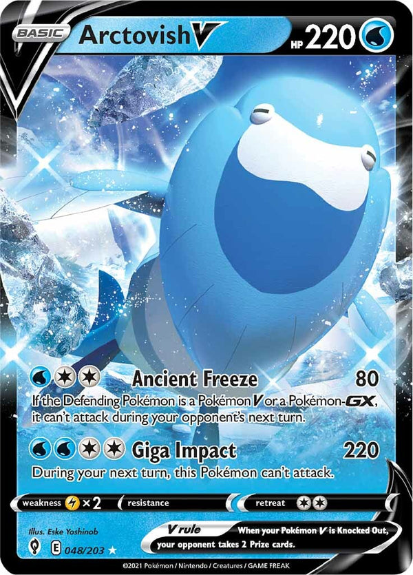 Arctovish V (048/203) [Sword & Shield: Evolving Skies] - Pokémon