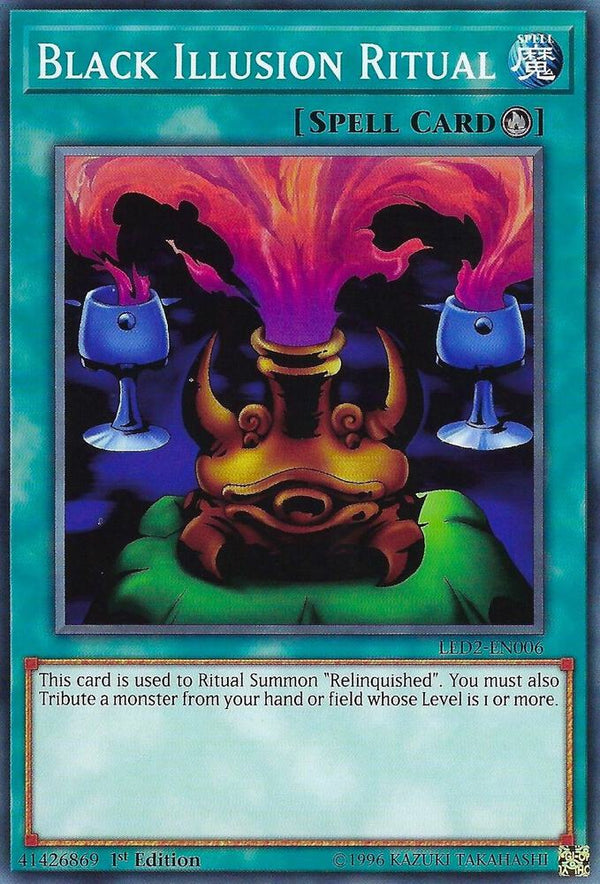 Black Illusion Ritual (LED2-EN006) [Common] - Yu-Gi-Oh!